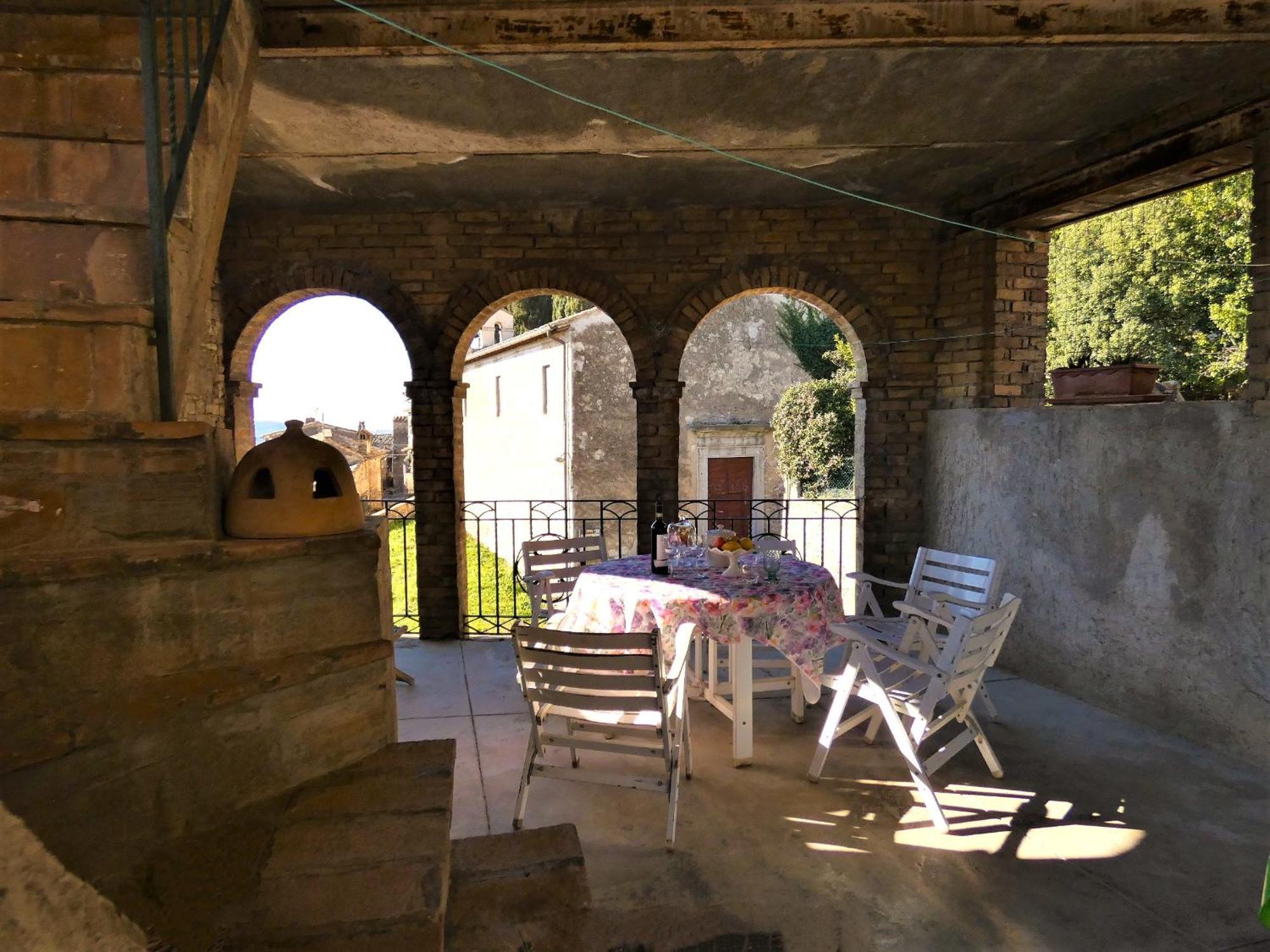 アメリアScappo In Umbria, La Loggiaアパートメント エクステリア 写真