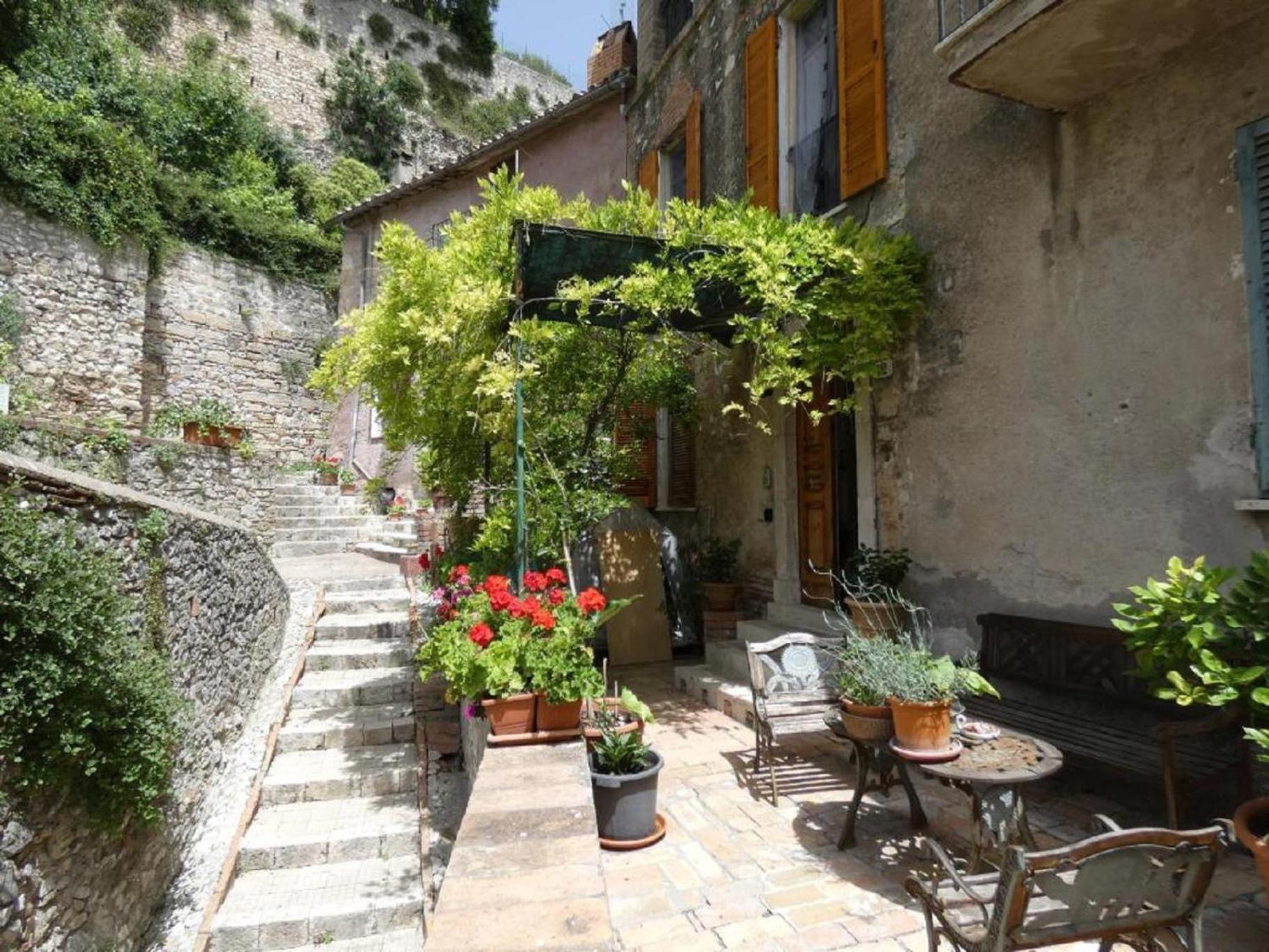 アメリアScappo In Umbria, La Loggiaアパートメント エクステリア 写真